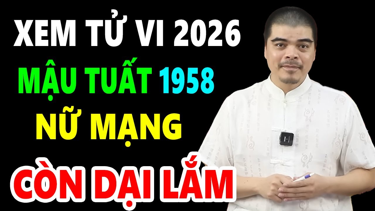 Что произойдёт с самкой Мау Туат 1958 года рождения в 2026 году (Бинь Нго) | Гороскоп на 2026 год