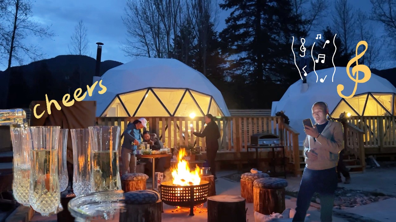 我们向往的时光 雪山营地 篝火香槟 歌声 【Garden Time 田园生活分享】2026 4