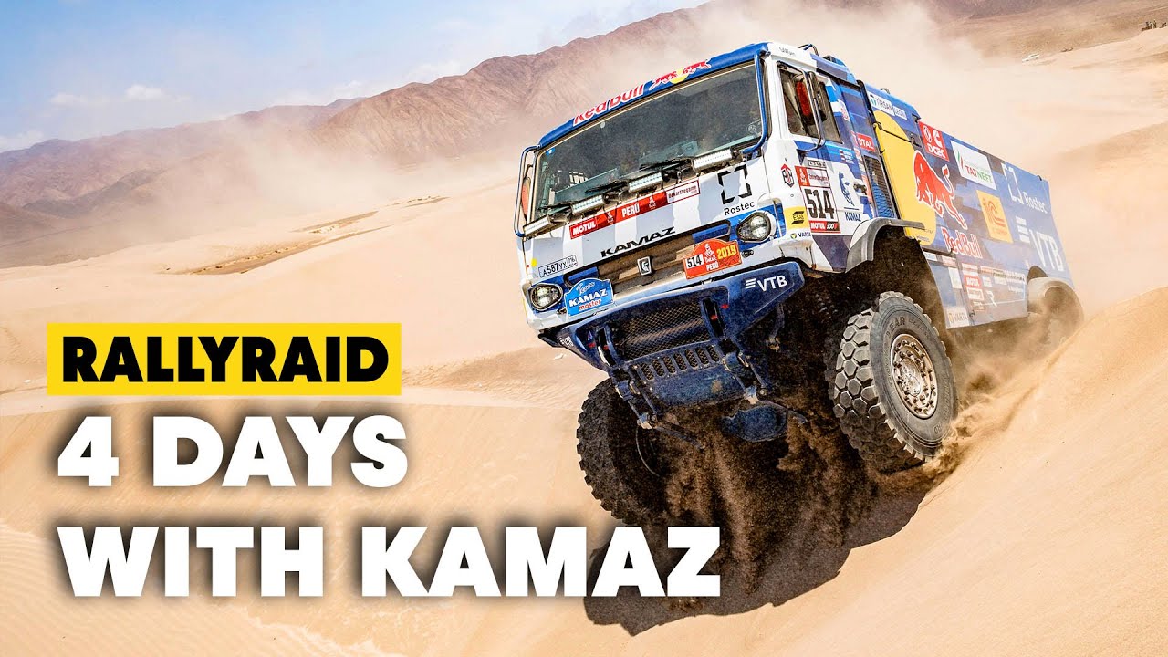 Dakar Trucks: 4 Days w/ The Kamaz Master Team In Kazakhstan