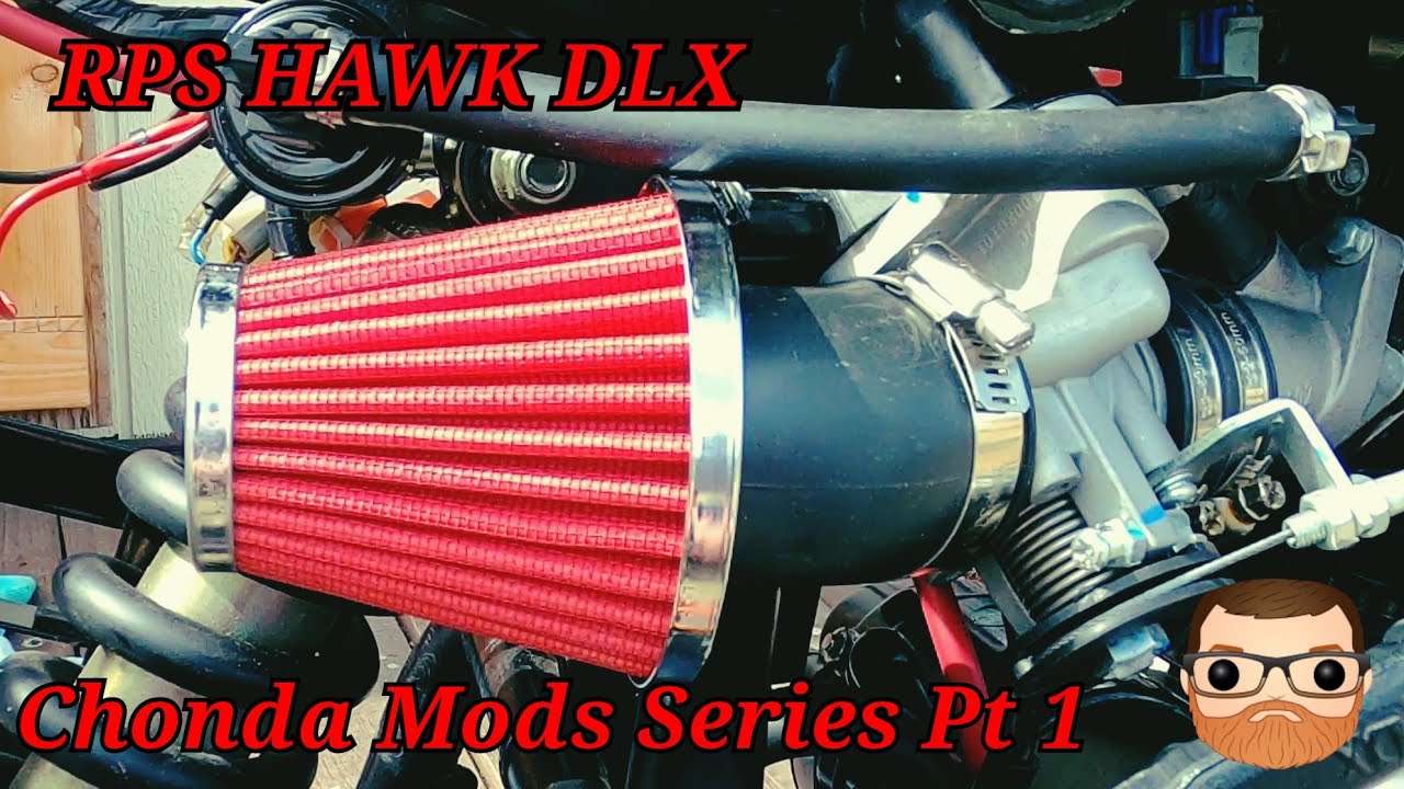 Chonda Mods Series Pt 1.   Airbox  Delete (and fuel filter change)  RPS Hawk DLX. #hawkdualsport