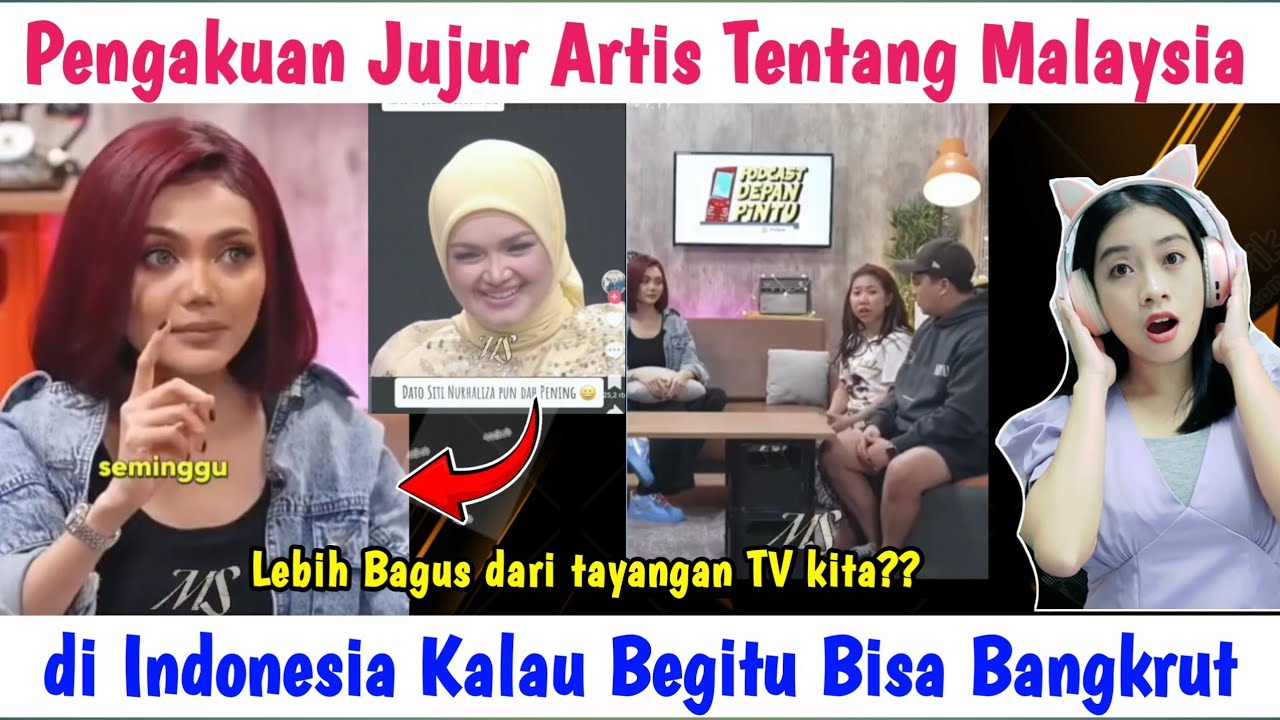 ARTIS INDONESIA INI BILANG TAYANGAN di MALAYSIA LEBIH BAGUS DARI TV KITA