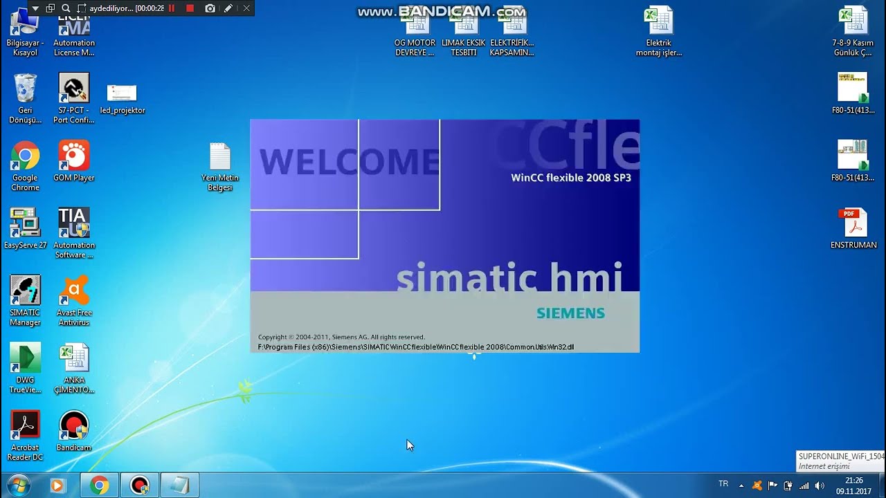 TIA PORTAL WINCC FLEXIBLE 2008 COMMUNICATION TİA PORTAL WİNCC FLEXIBLE 2008 HABERLEŞME
