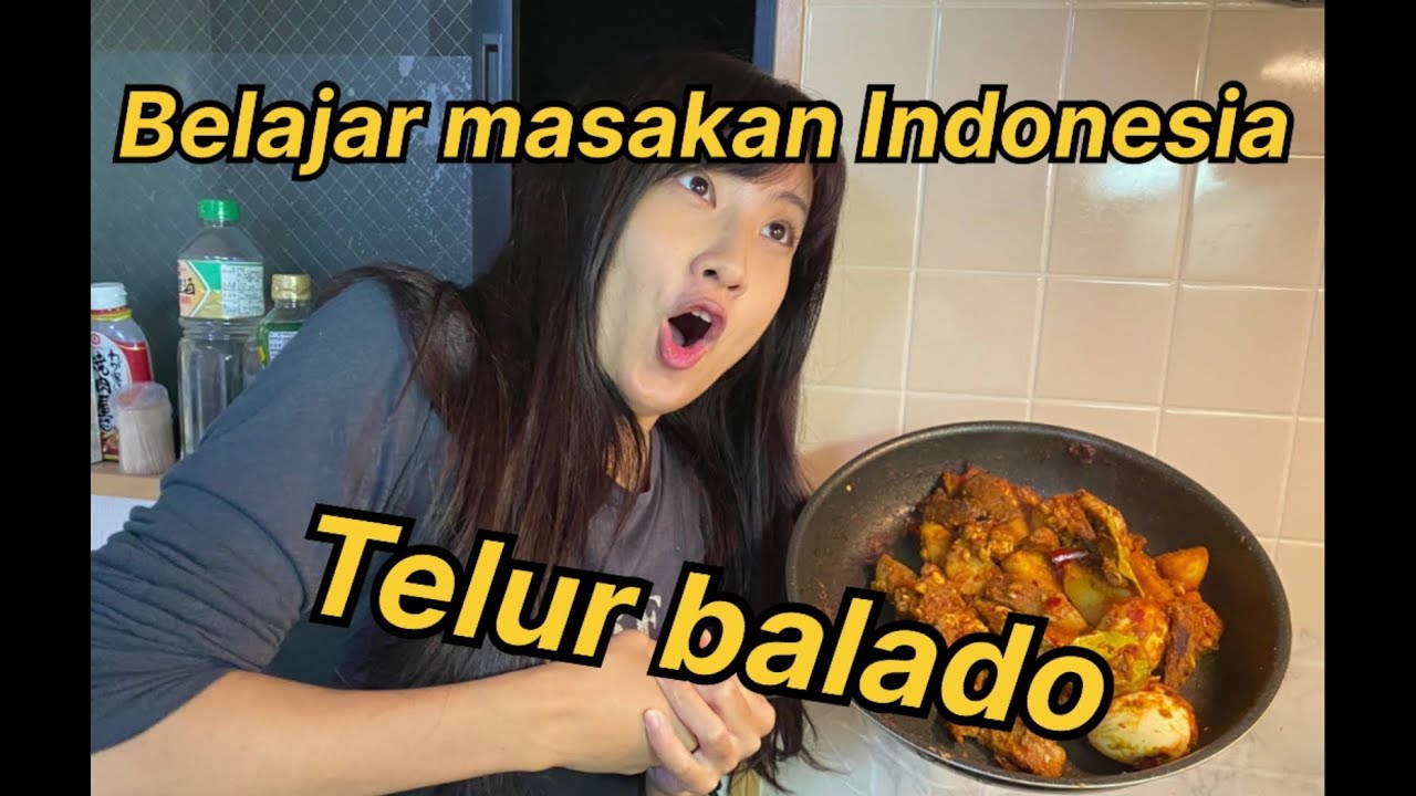 Pertama kali istri buat telur balado