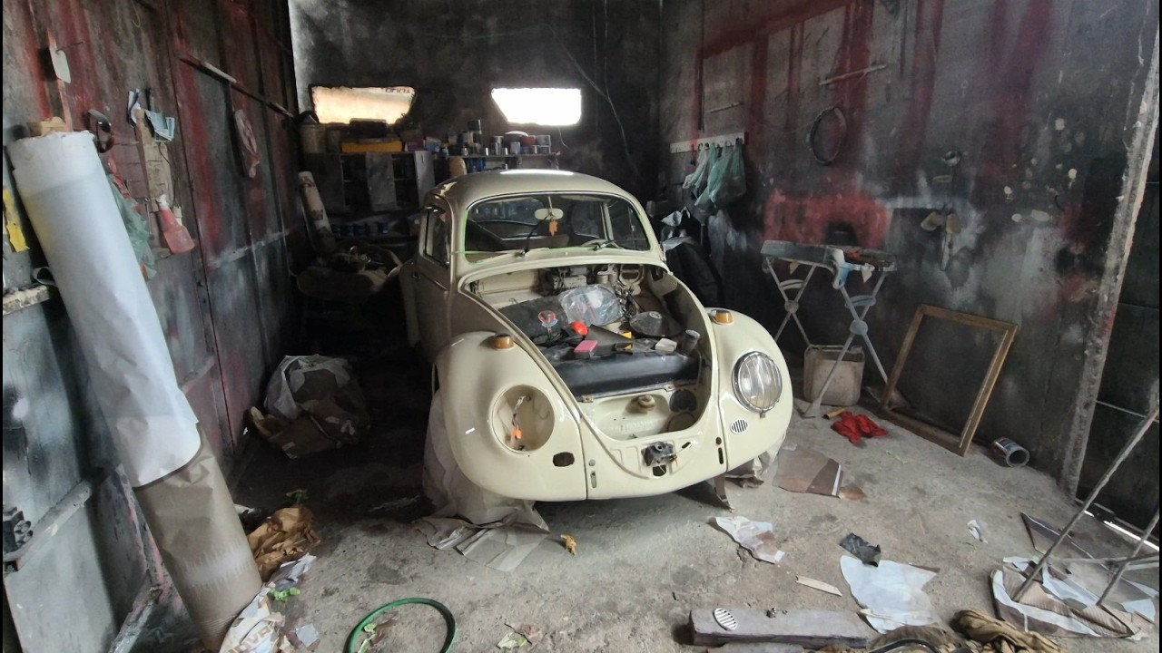 FRENTE DO FUSCA PRONTA NOVAMENTE!!! APROVEITEI E POLI ELE