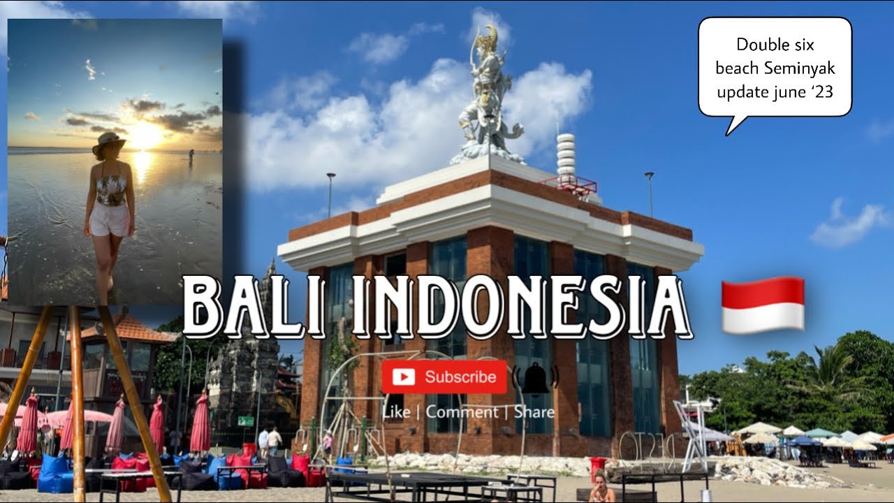 Bali INDONESIA | Double Six beach Seminyak | Travel Indonesia 2023