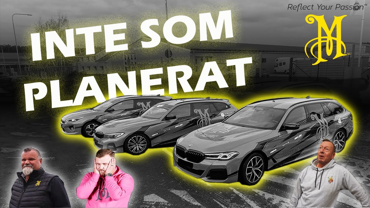 FOLIEN PÅ BILARNA BLEV INTE SOM VI TÄNKT OSS | vlogg #47