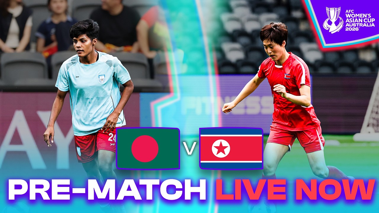 🔴 Bangladesh vs DPR Korea – Get Ready for Action! | PRE-MATCH | AFC Women's Asian Cup™ 2026