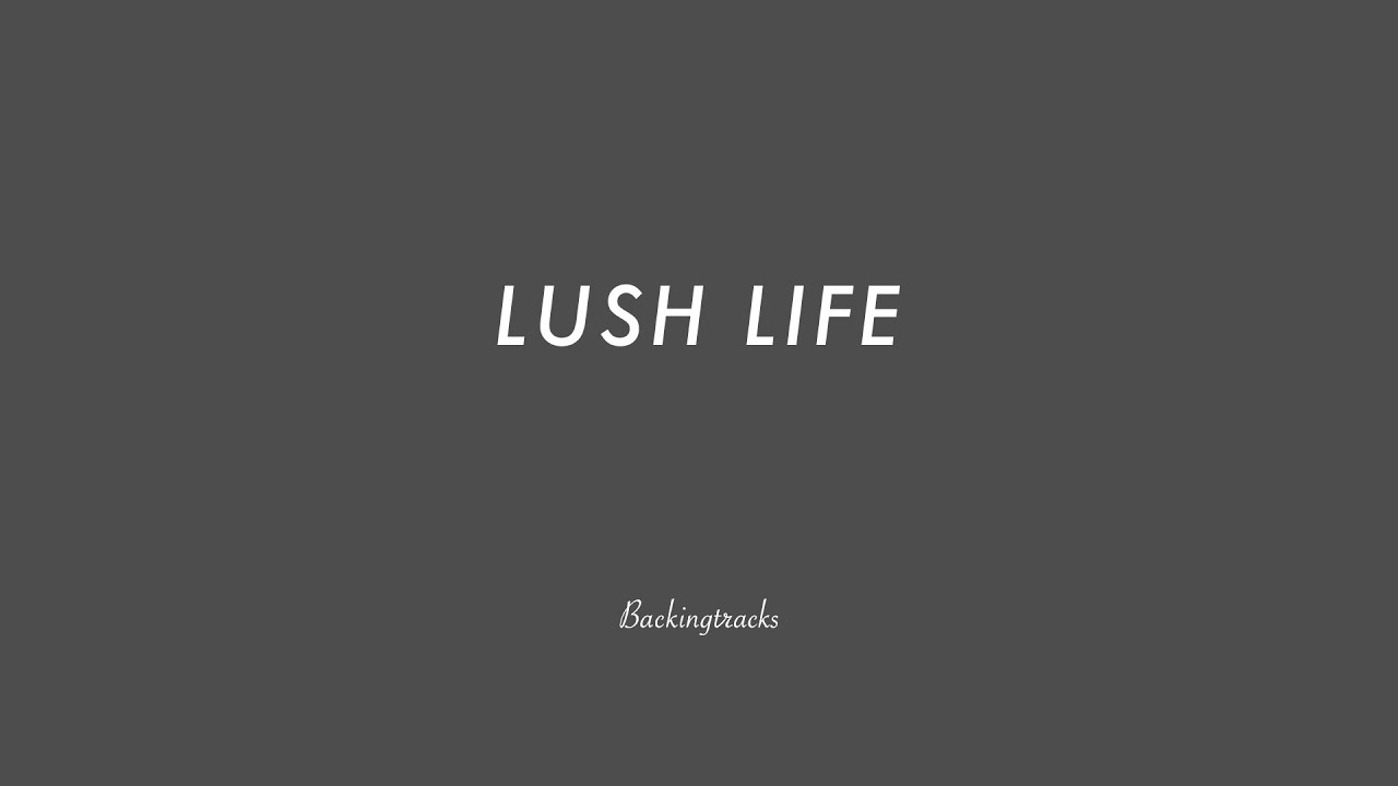 Lush Life chord progression - Jazz Backing Track Play Along The Real Book
