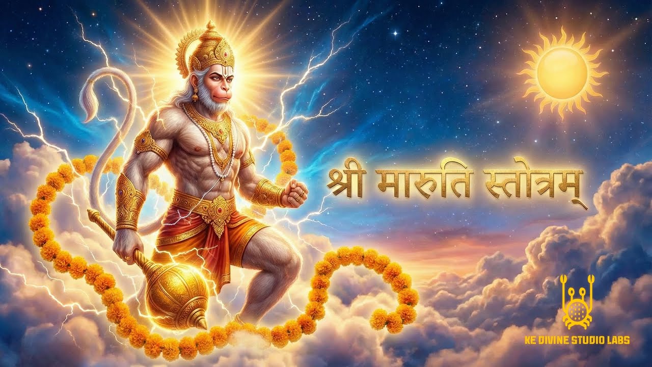 Maruti Stotram | Powerful Hanuman Stotram for Strength & Protection | Chanting for Peace