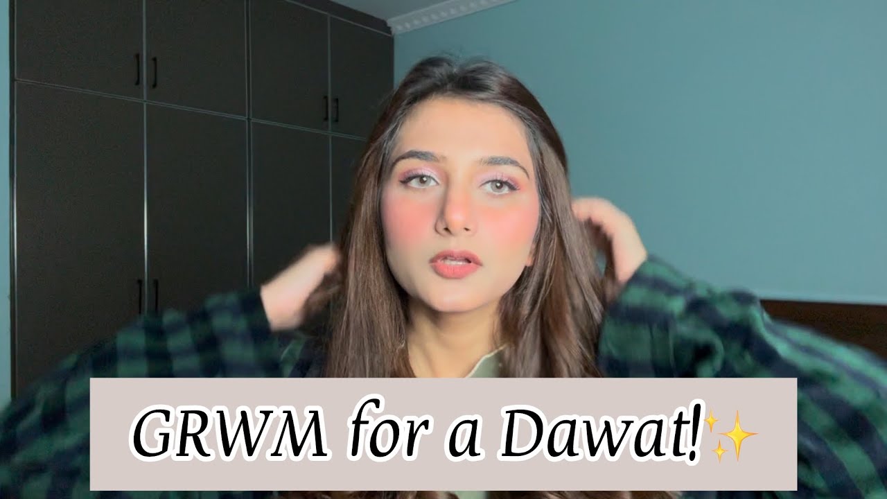 GRWM for Family Dawat🥰 | Easy Step by Step Glam look tutorial✨
