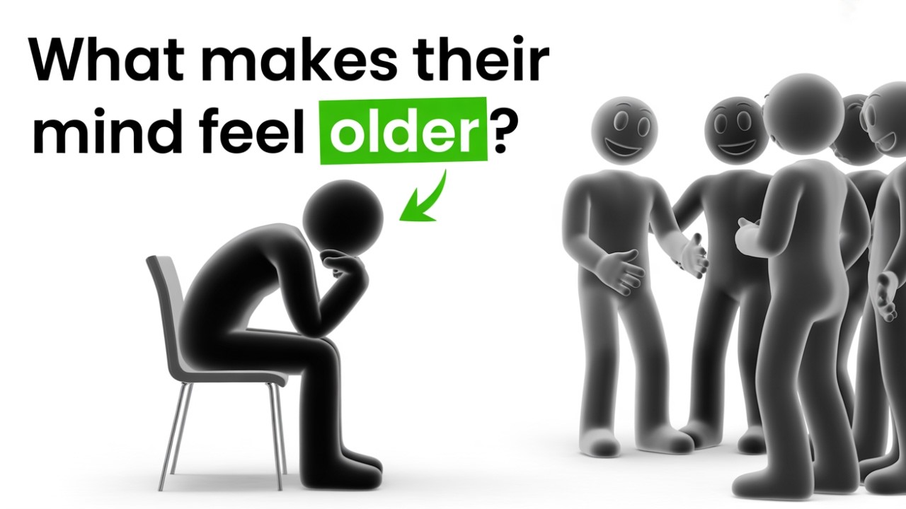 Why Some People Feel Older Than Their Age  (The Psychology Behind It)