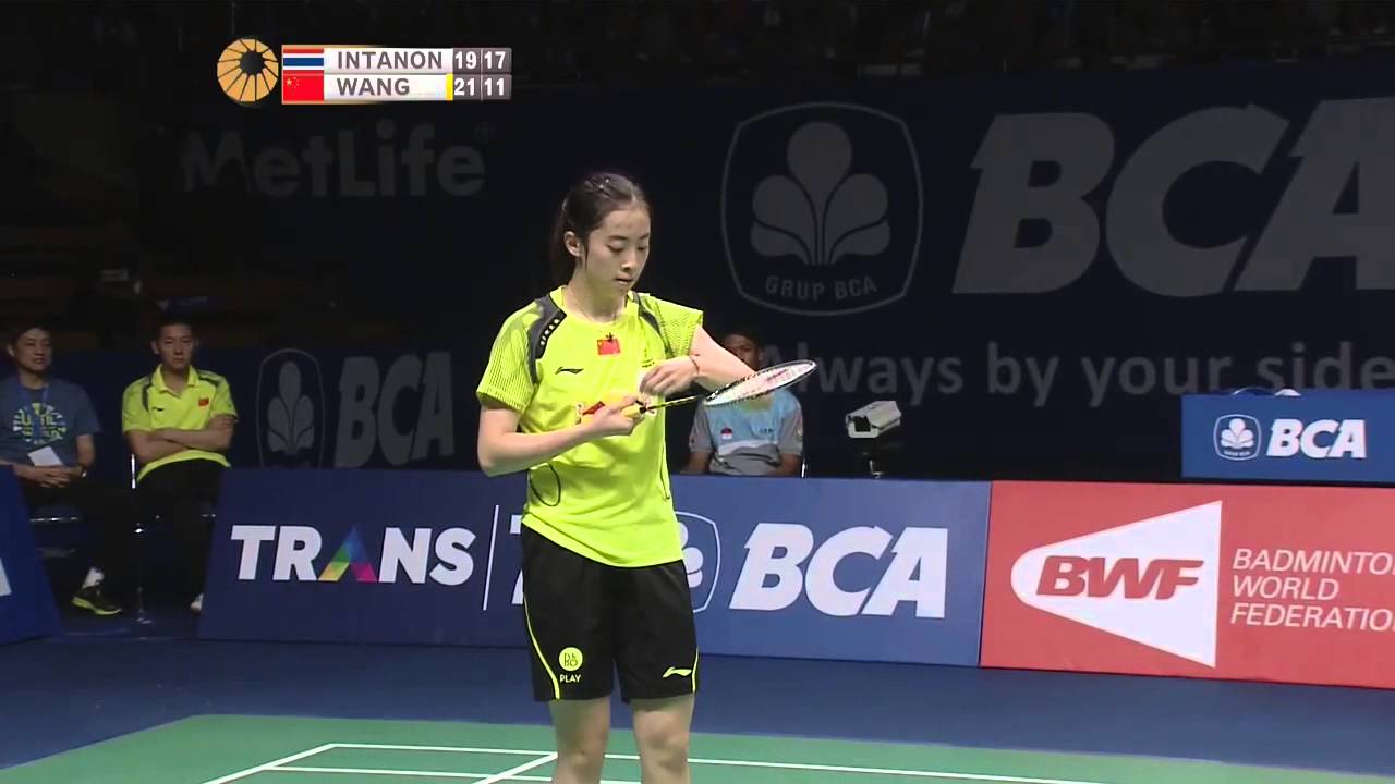 2014 BCA INDONESIA OPEN - SF - WS - Ratchanok Intanon [4] (THA) VS Wang Shixian [2] (CHN)