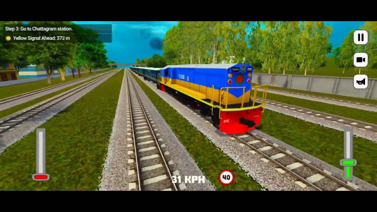 Train simulator Bangladesh | Bangladeshi train simulator game | mobile game | new game 