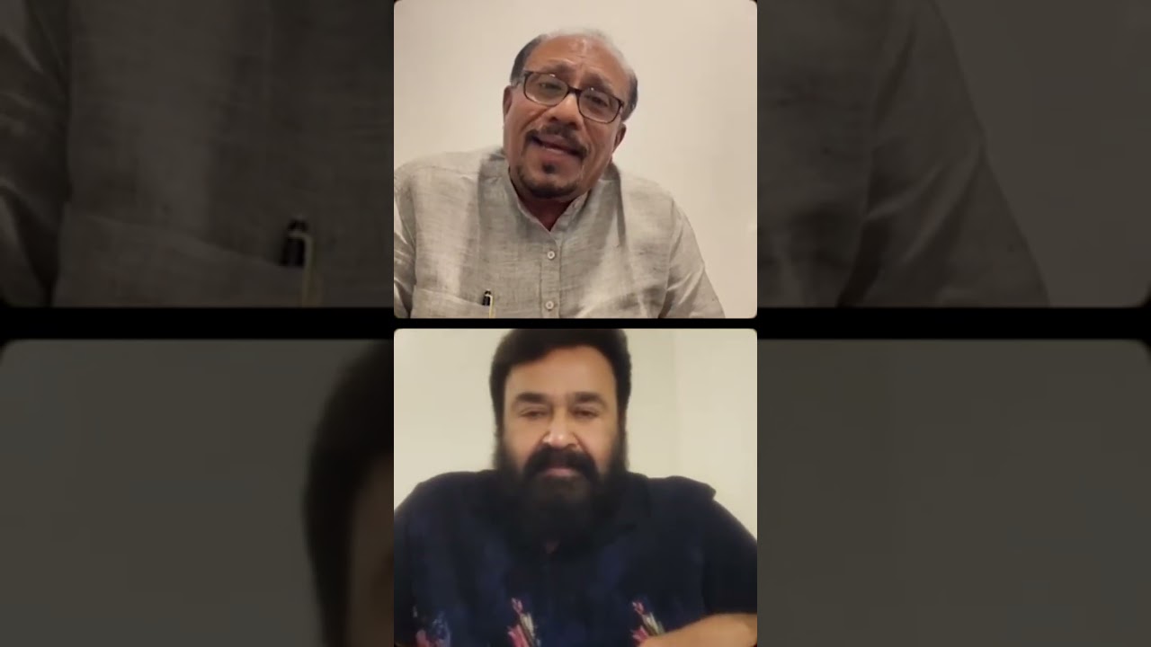 Mohanlal Instagram live with director bhadran | Spadikam 4K