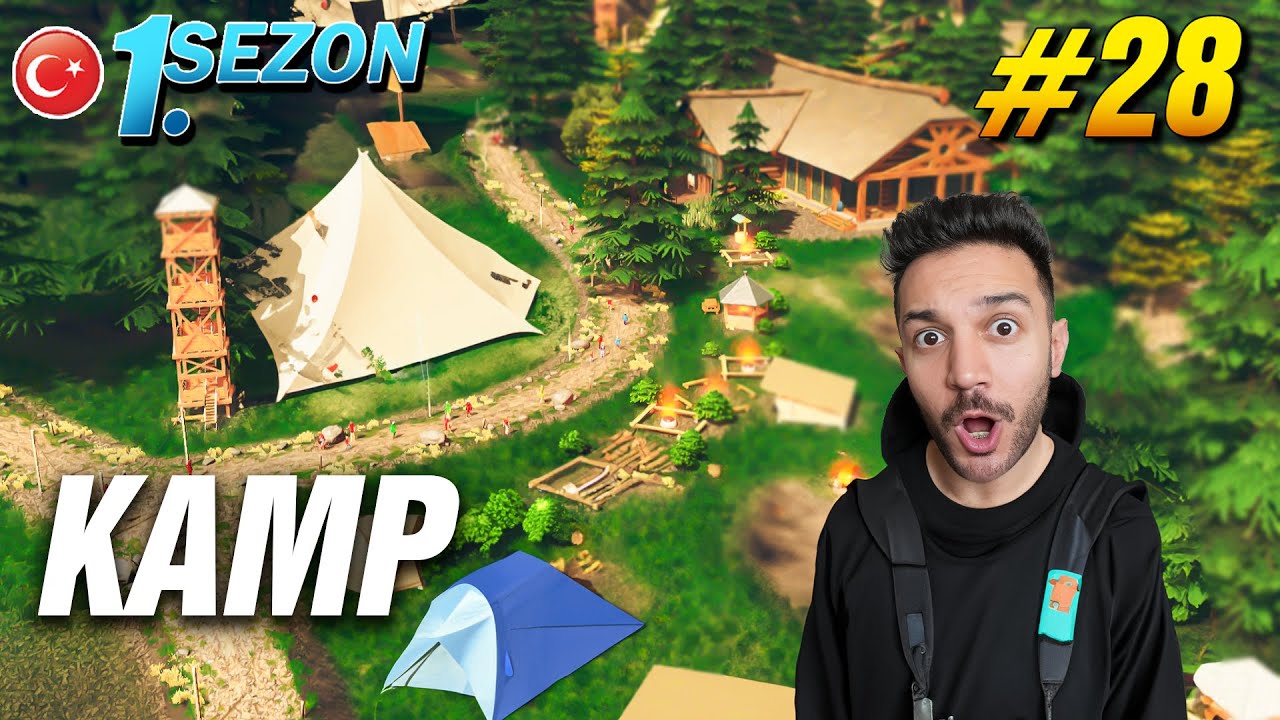 Muhteşem Kamp Dağı! | Trafik Sorunu, Maden ve Petrol Sanayileri - Cities Skylines 28.Bölüm [1.Sezon]