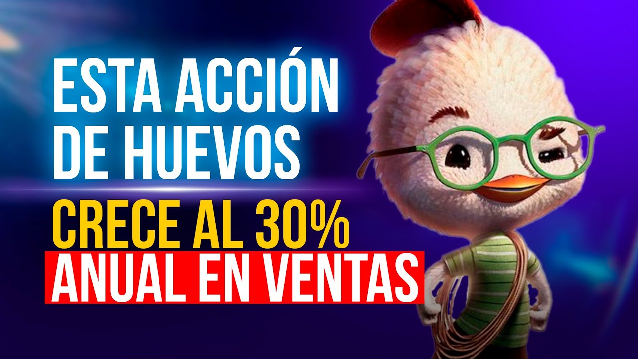 🟢Encuentro ACCIÓN GROWTH de HUEVOS🥚 que crece en VENTAS al 30% y MUY BARATA🤔|👉