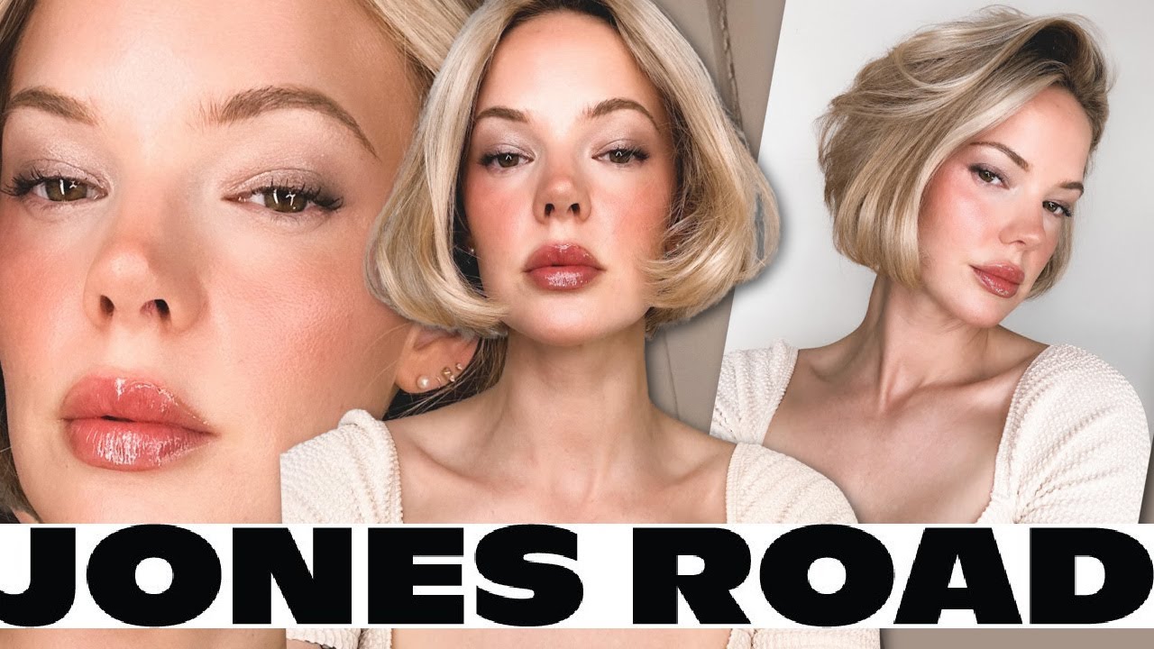 FULL FACE OF JONES ROAD BEAUTY PRODUCTS | recreating a classic Bobbi Brown look