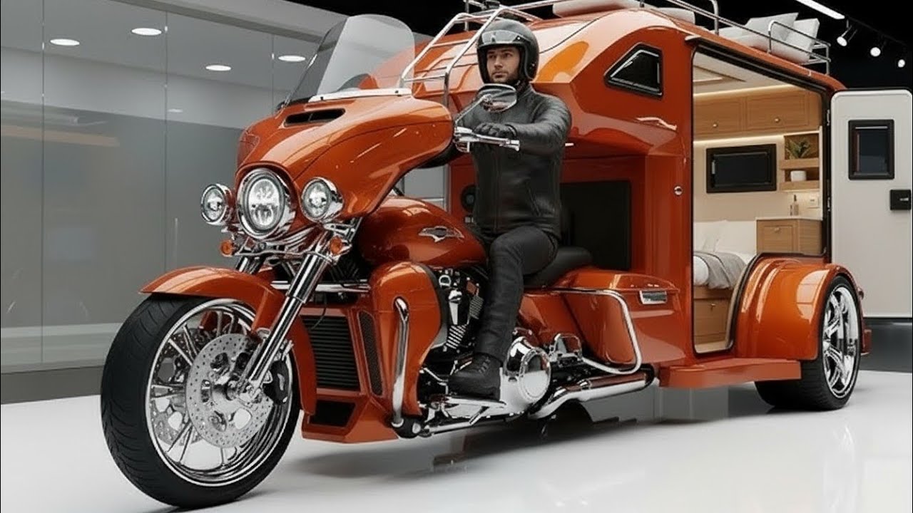 🚀 2026 Tricycle Camper – Das futuristische Mini-Wohnmobil, das die RV-Welt schockiert! 😱🔥