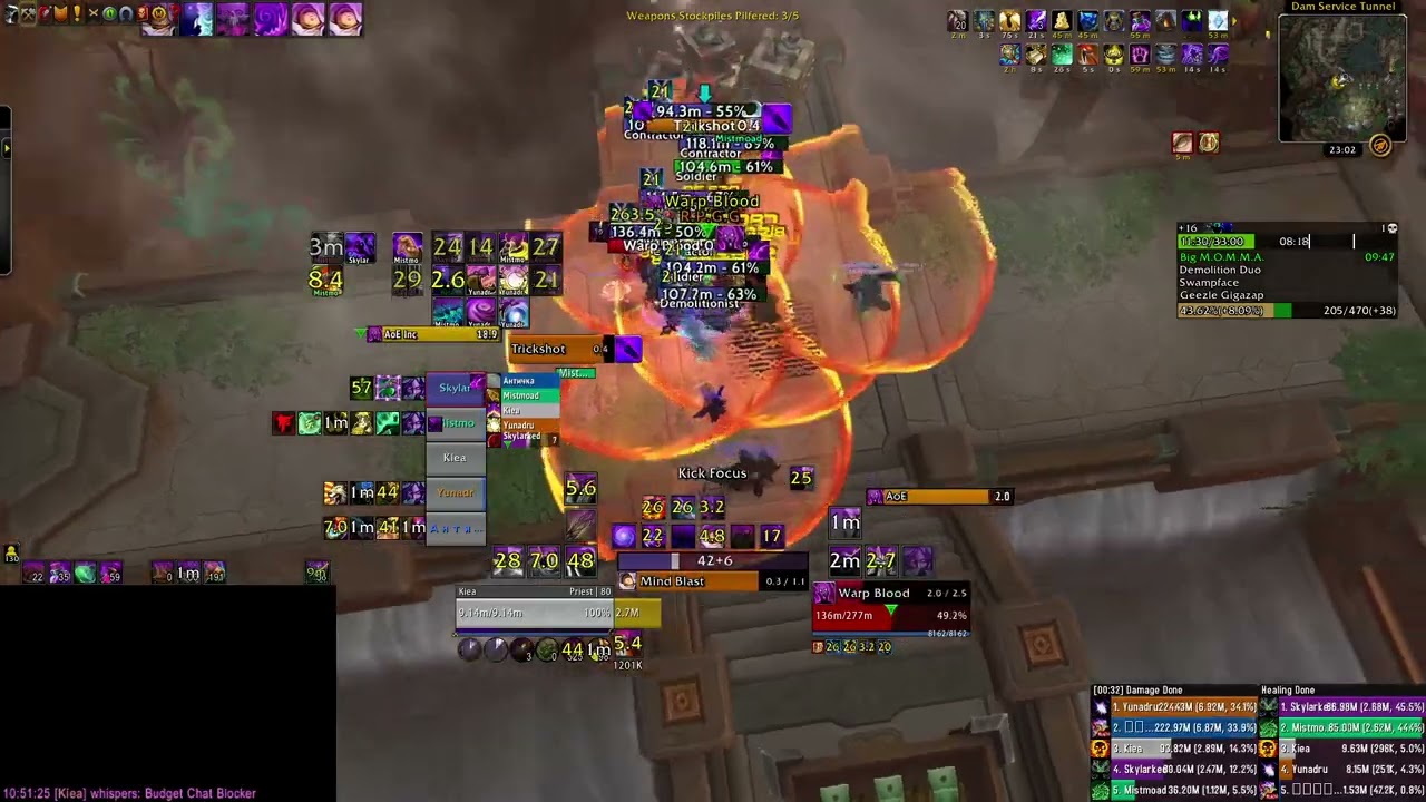 +16 Operation: Floodgate | Shadow Priest PoV | Archon | The War Within Season 2