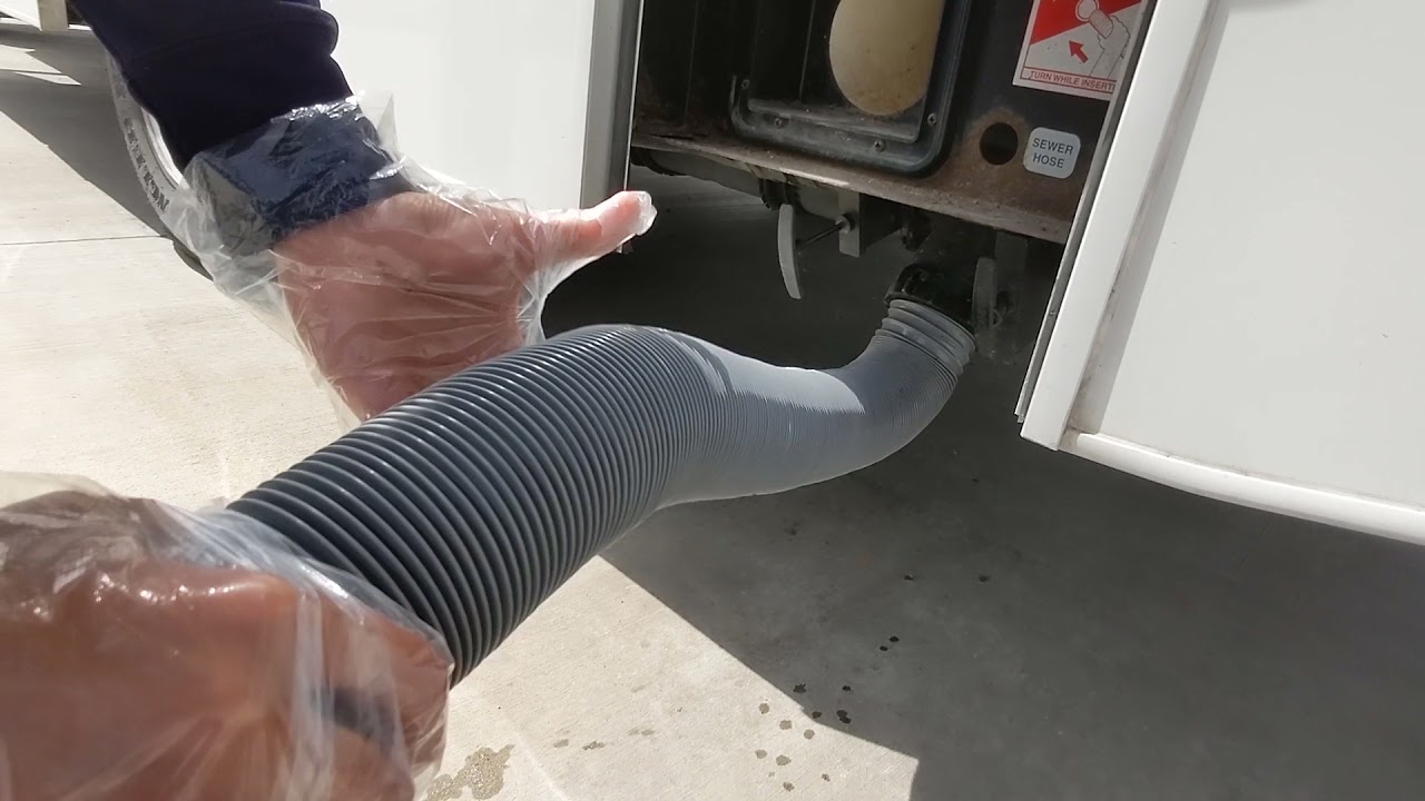 How to Dump an RV's Black Water Tank and Gray Water Tank, Cruise America