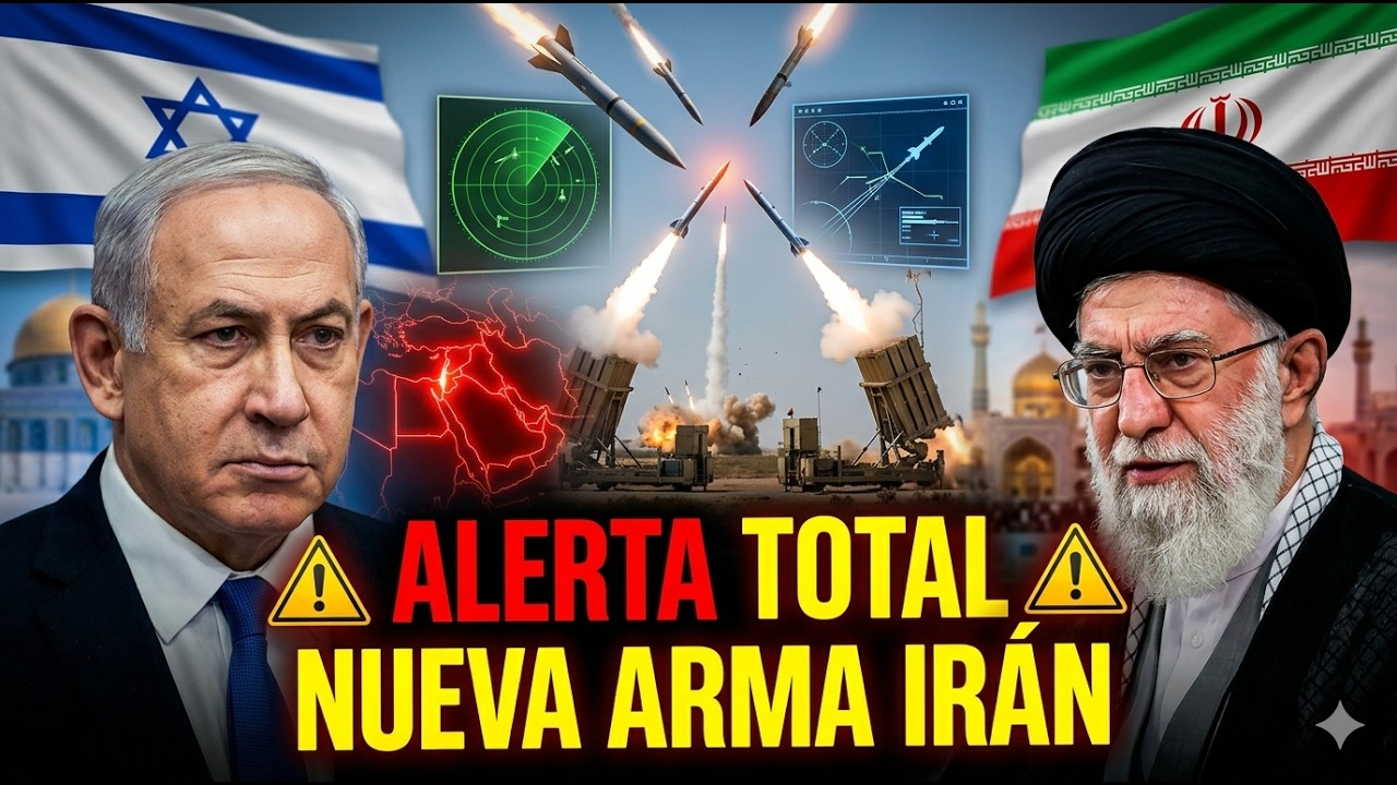 Alerta: Israel activa la defensa aérea de emergencia tras aparecer una nueva arma iraní