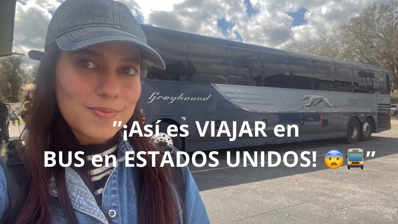 Lo que NADIE te dice sobre viajar en BUS en EE.UU. 🚍😲