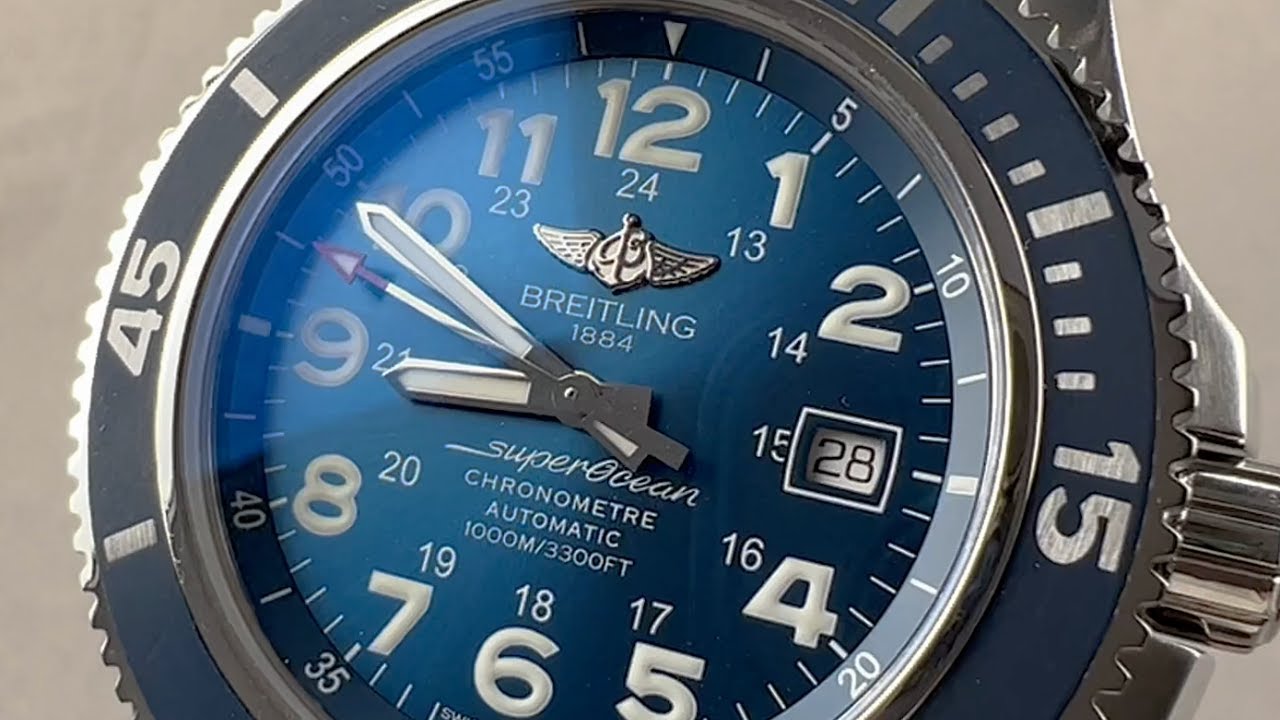 Breitling Superocean II A17392D8/C910 Breitling Watch Review