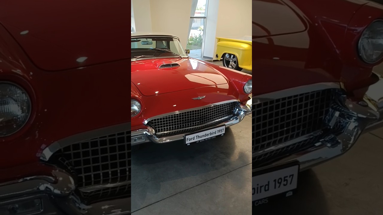 Авто Ford Thunderbird 1957 г.в #авто #ретро #музей #обзор #мото #казань