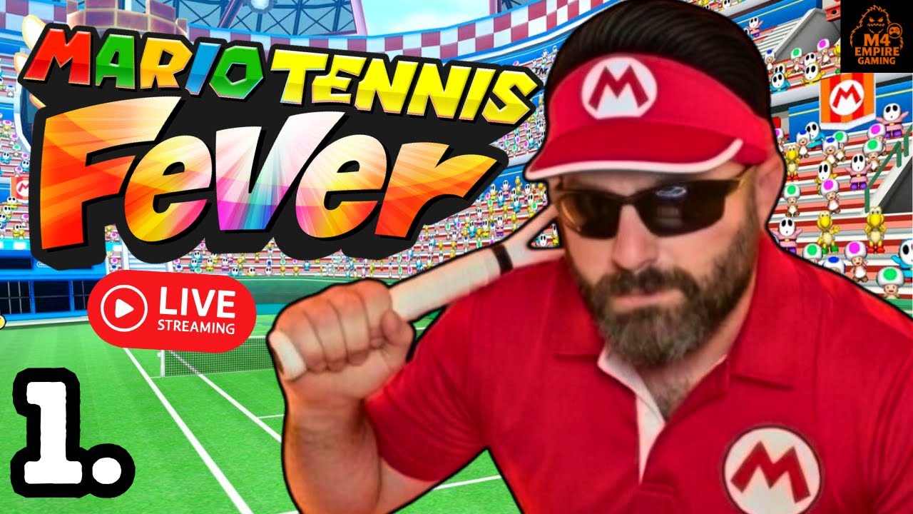 Mario Tennis Fever LIVE – First Look Gameplay on Nintendo Switch 2! | M4 Empire Gaming