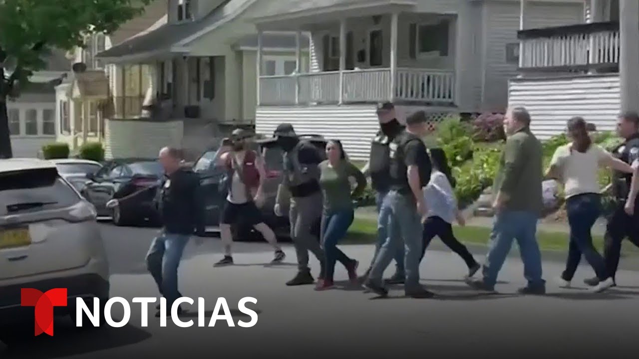Massachusetts: termina en altercado acción de ICE para arrestar a una brasileña | Noticias Telemundo