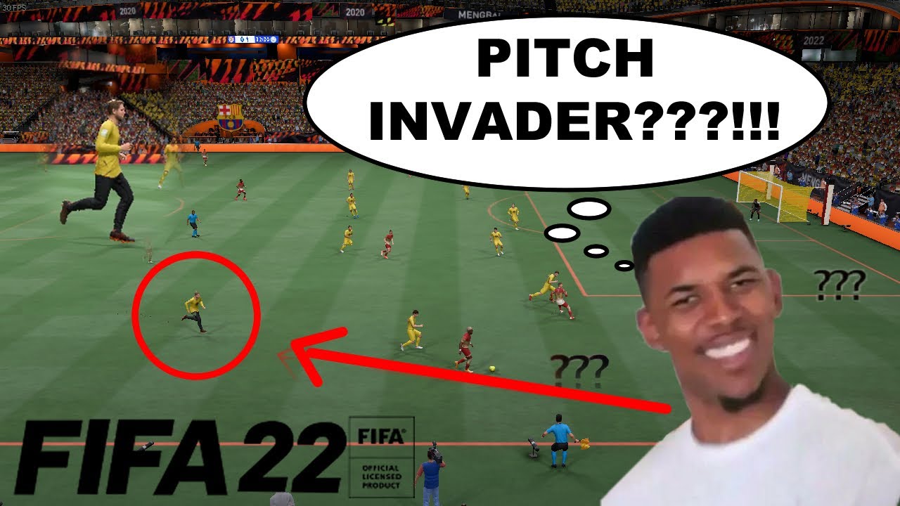 PITCH INVADER IN FIFA 22???