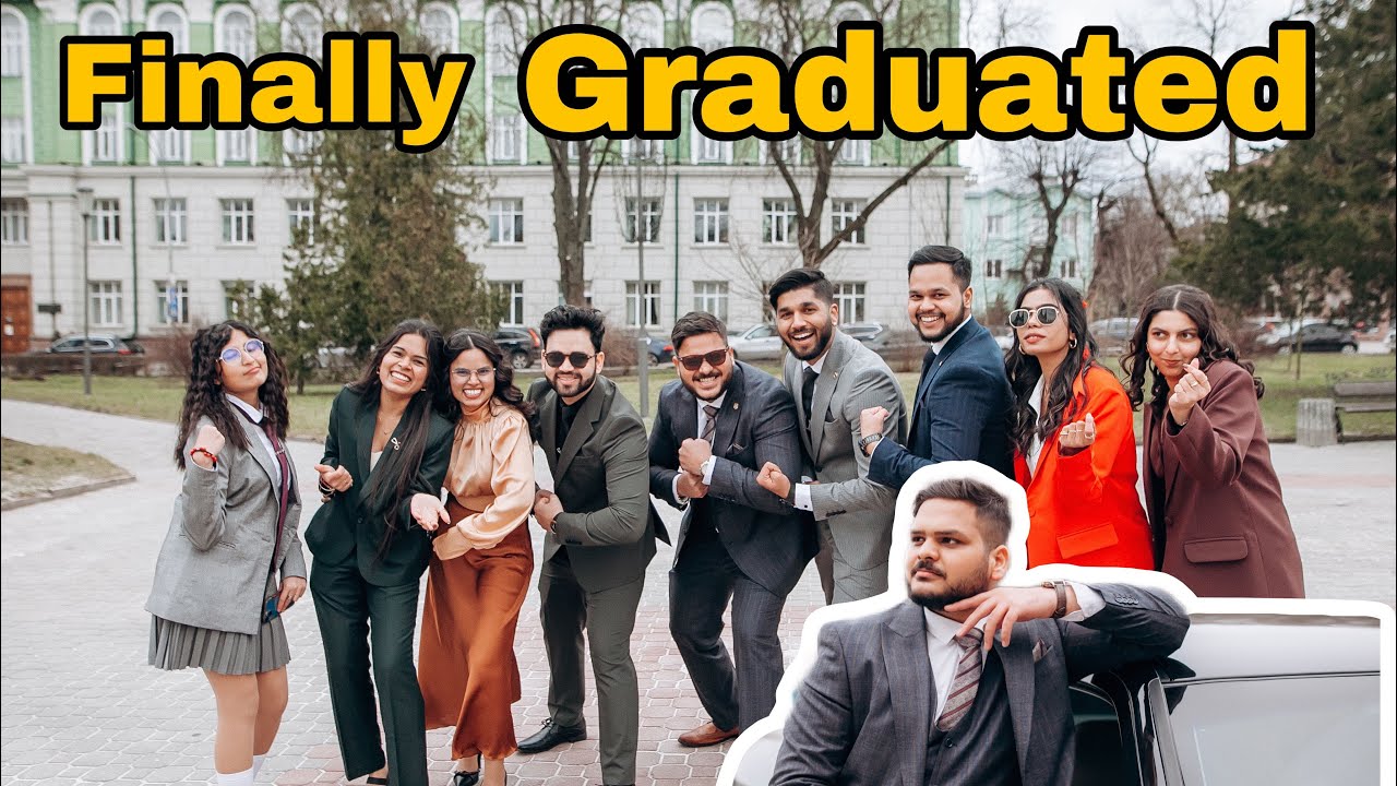 Finally completed my MBBS in Ukraine | GRADUATION DAY