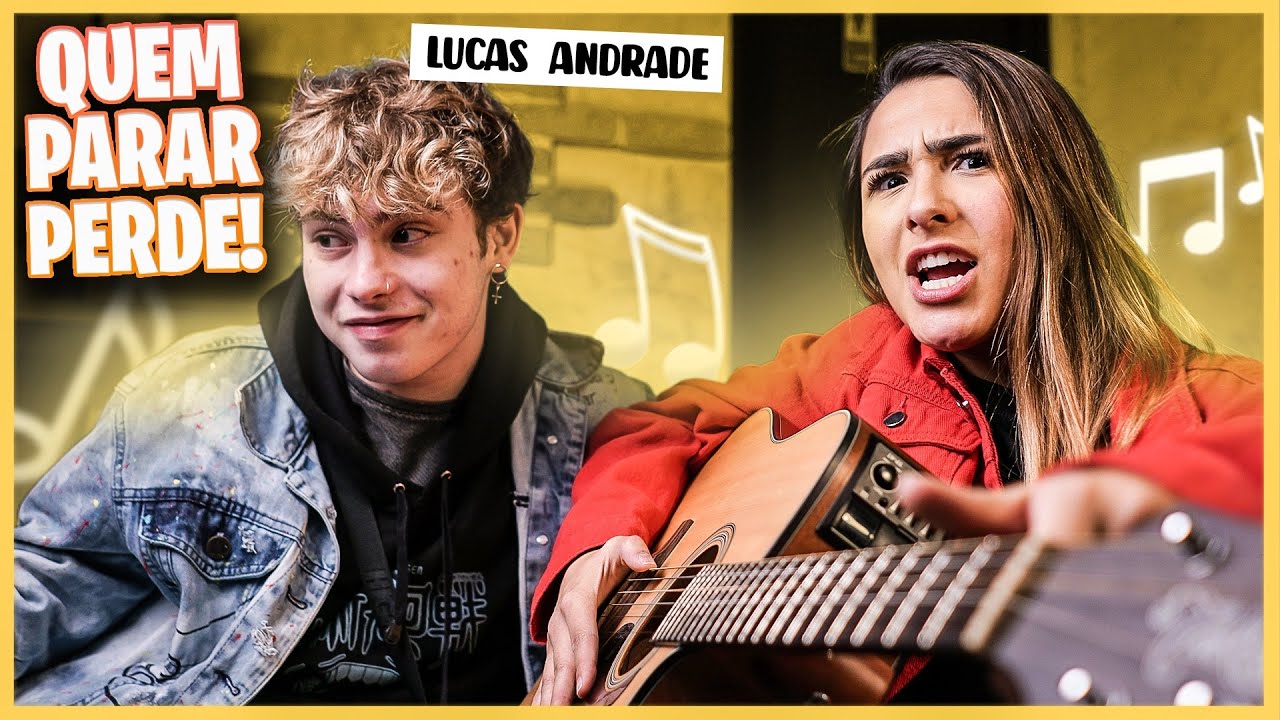 QUEM PARAR DE CANTAR PRIMEIRO PERDE! ft. Lucas Andrade