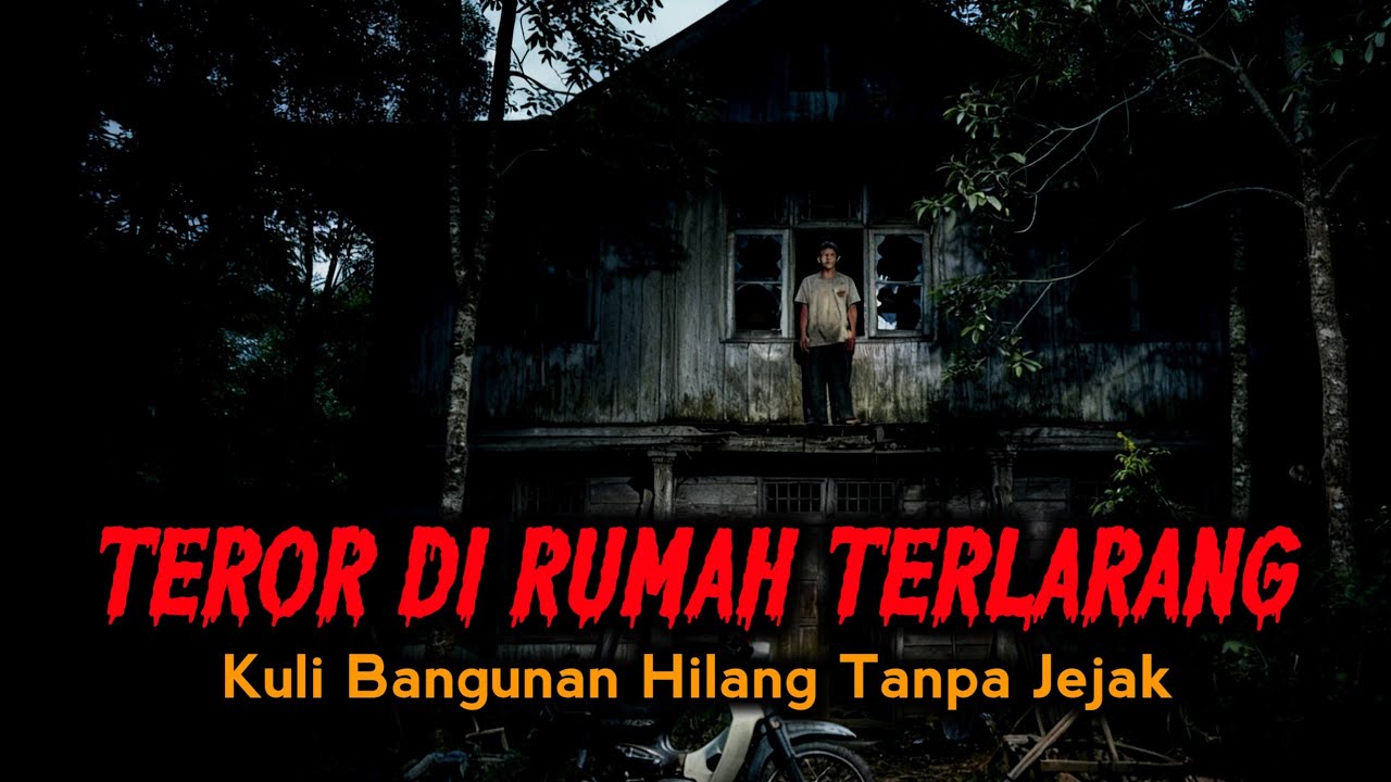 KULI BANGUNAN HILANG SETELAH MASUK RUMAH TERLARANG - cerita misteri - cerita horor