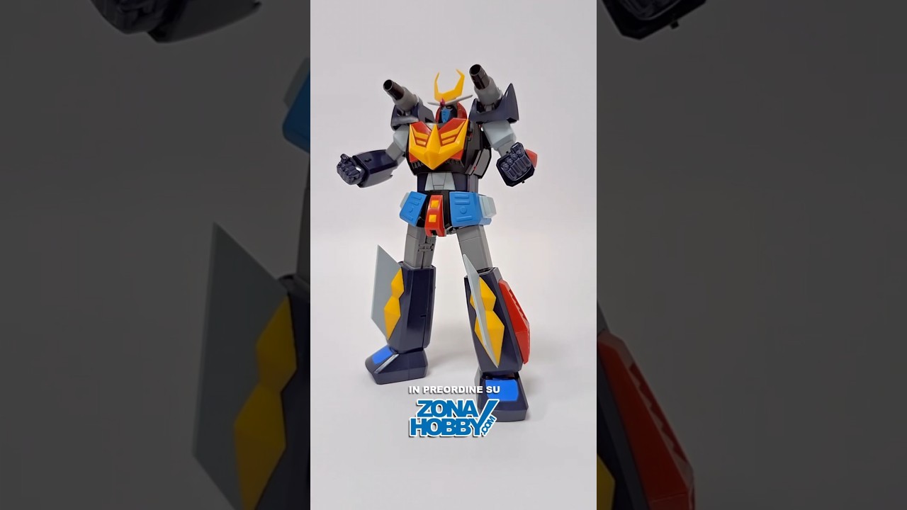 Trasformazione MODEROID - SPACE WARRIOR BALDIOS #moderoid #modelkit #gunpla #baldios #zonahobby