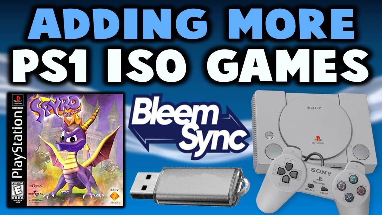 BleemSync Adding PS1 Games Onto Your PlayStation Classic's USB!