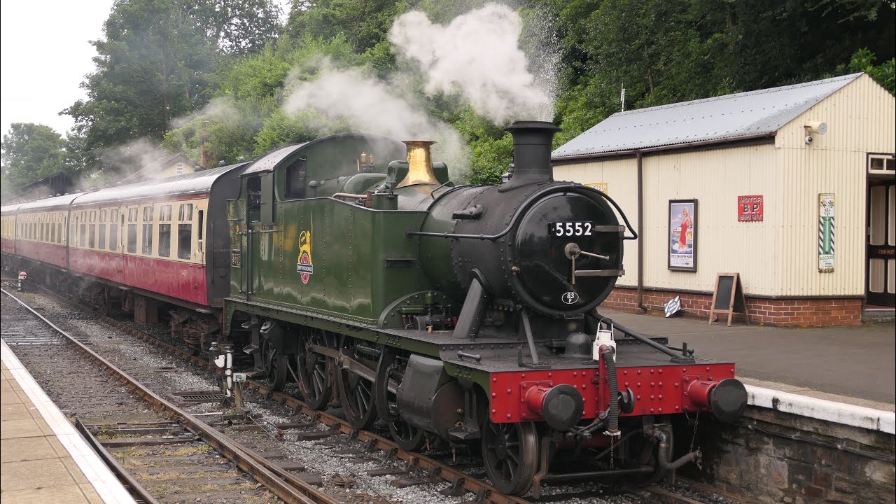 Bodmin & Wenford Railway Home fleet Hero Great Western Prairie 5552 6/7/25