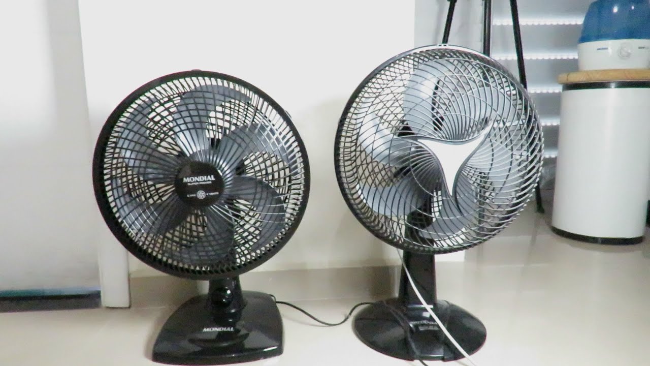 Ventilador Britânia Ventus 30 six vs Ventilador Mondial 30cm - VSP-30-B - Teste Ruído