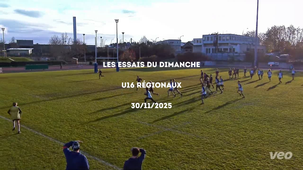 Les essais du dimanche 🏉