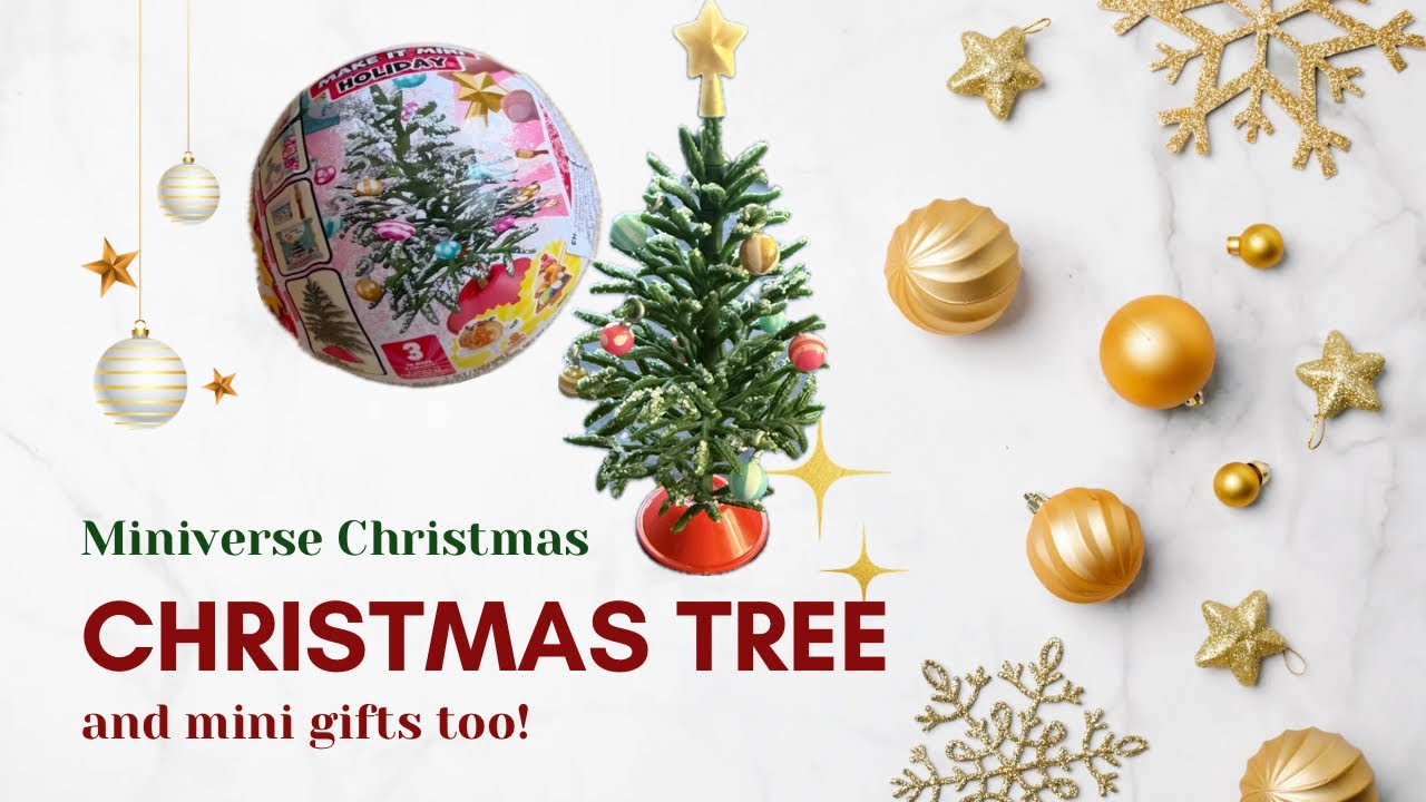 Making the smallest Christmas tree I’ve ever seen!