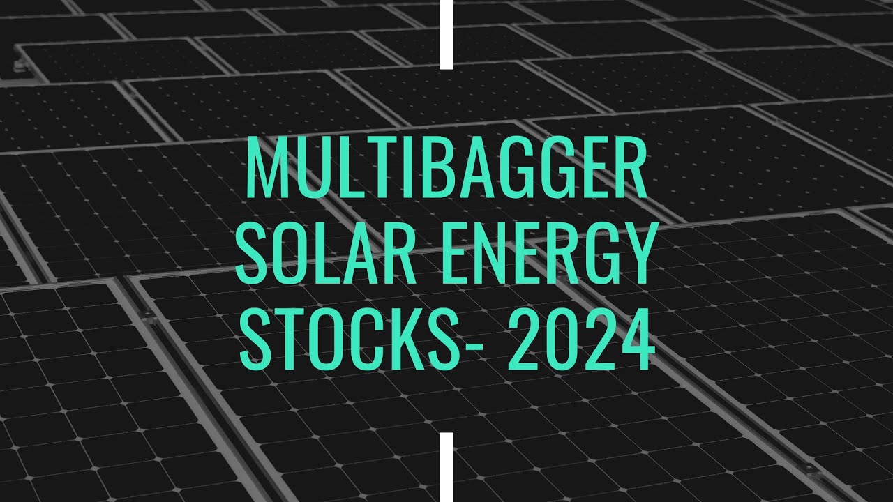 SOLAR INDUSTRY MULTIBAGGER STOCKS | RENEWABLE ENERGY STOCK| #multibagger