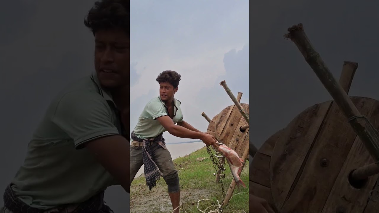 Big giant catfish catching 02 