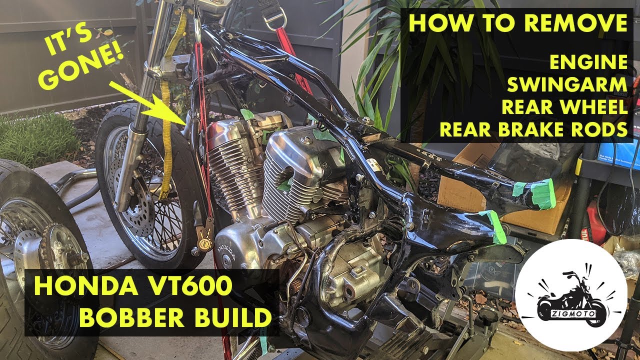 Bobber Build 1993 Honda Shadow VT600 - Part 9