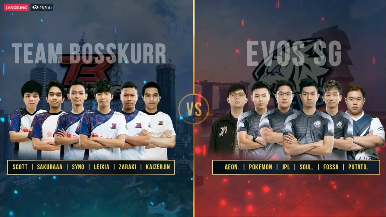 MPLI | EVOS VS BOSSKUR MATCH 2 | MPL INVITATIONAL CUP TOURNAMENT 2020