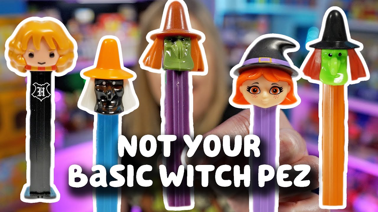PEZ Guide for Basic Witches - Witch PEZ Dispensers but not just Halloween PEZ