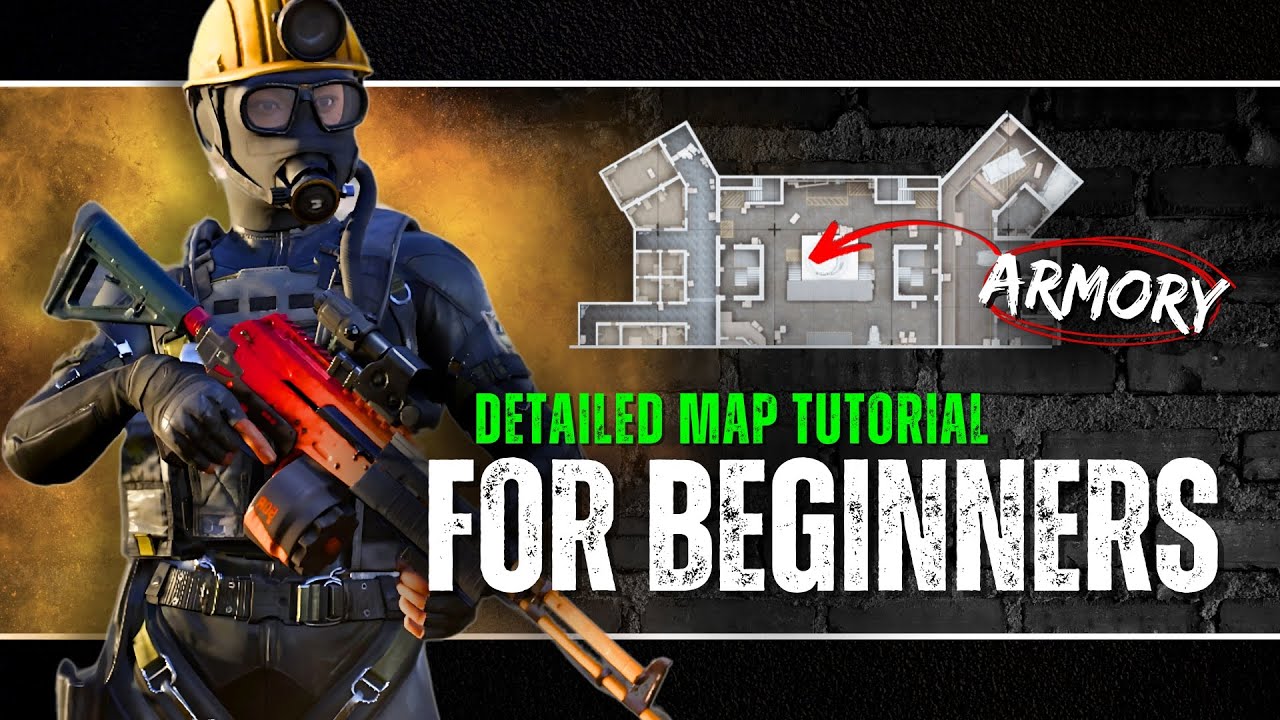 STOP Getting Lost on ARMORY! Beginner&rsquo;s Guide (Arena Breakout)