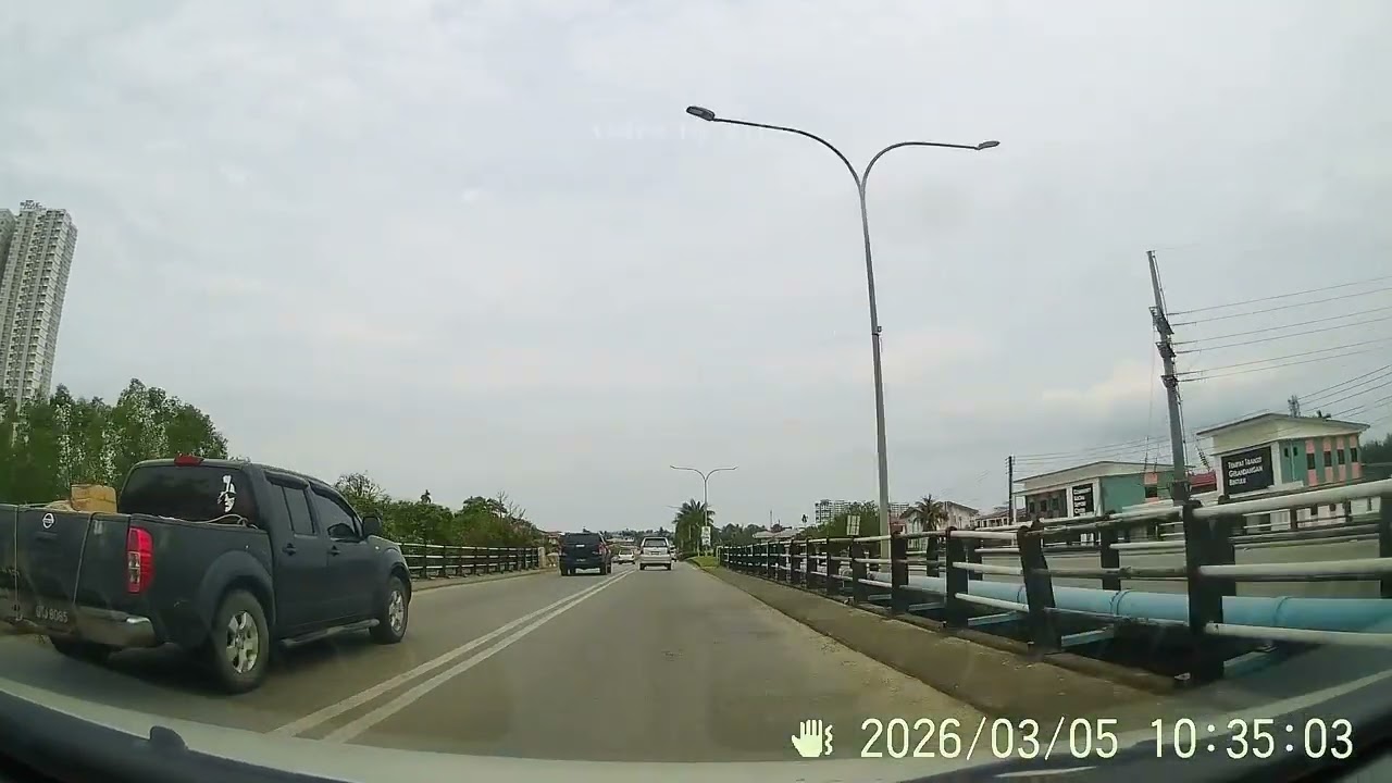 Driving in BINTULU 5 MARCH 2026 1010AM