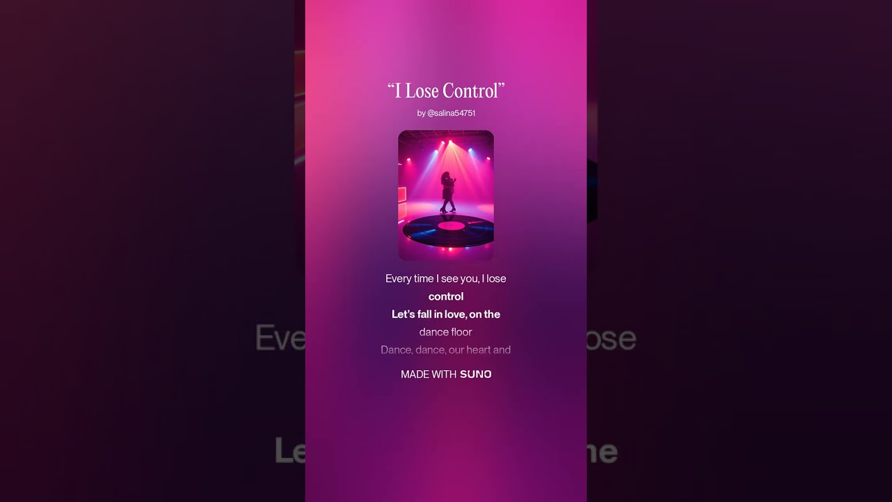 I Lose Control