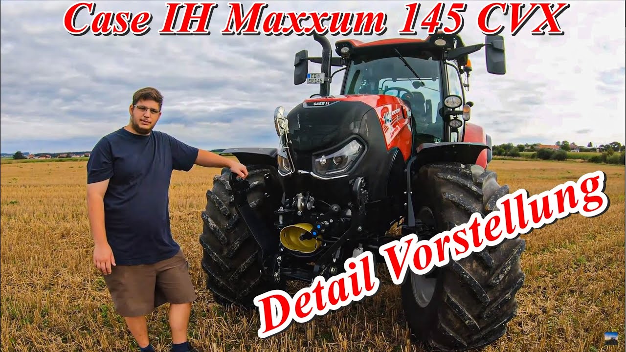 CASE IH MAXXUM 145 CVX | Was kann er alles & wie funktioniert er im Detail? || @Eder-landtechnikDe​