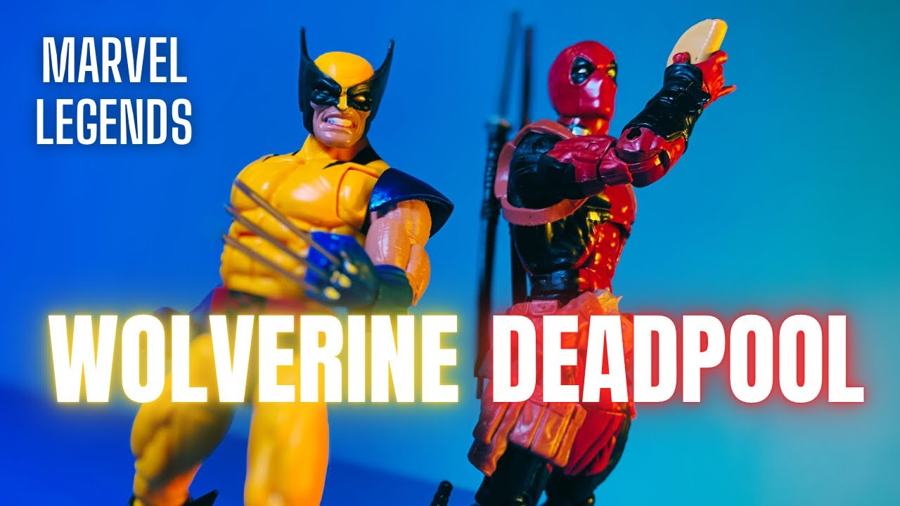 Marvel Legends Deadpool Juggernaut BAF & Wolverine Apocalypse BAF Old Time Showcase Review #dp3